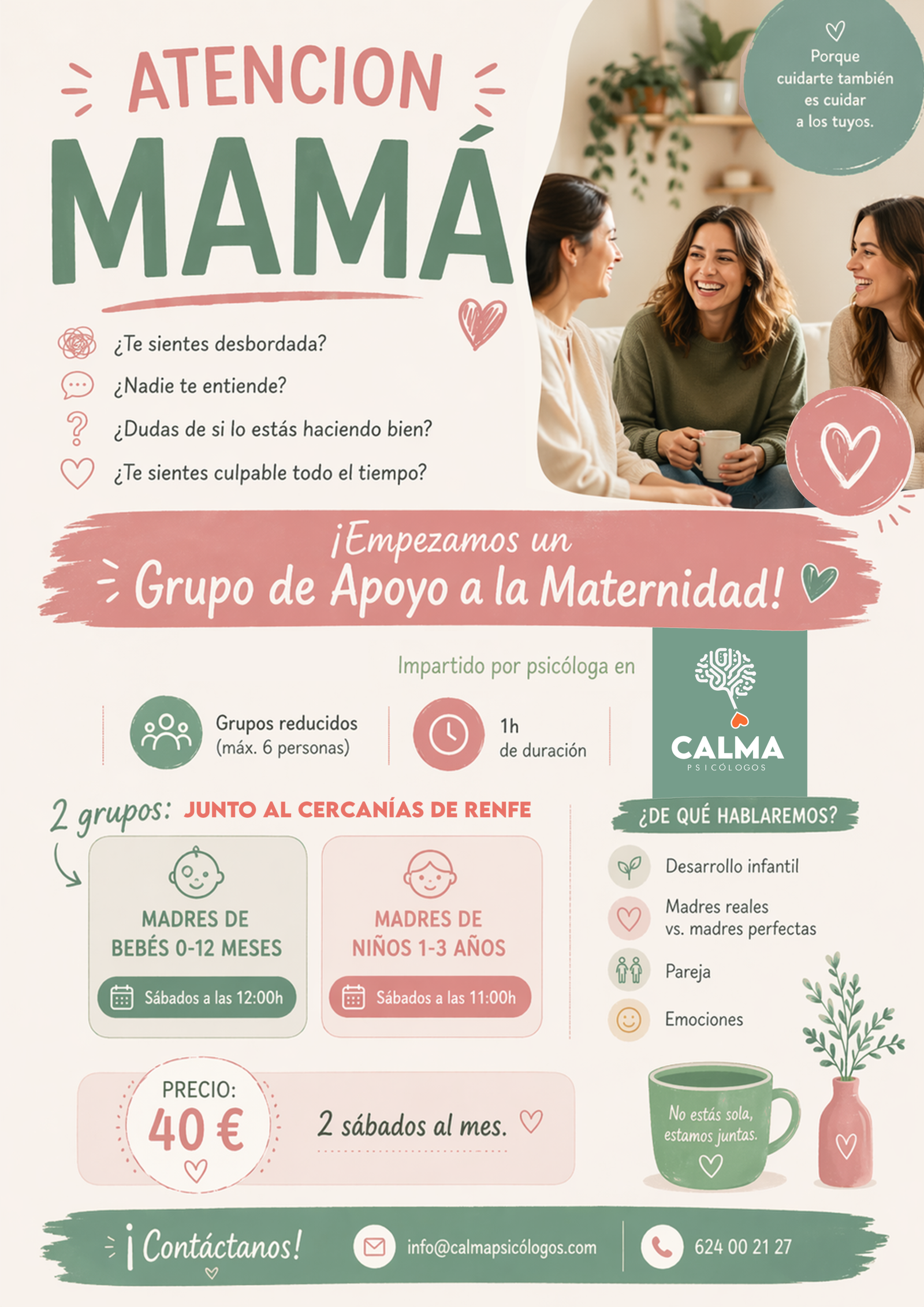 Support group for mothers in Fuengirola