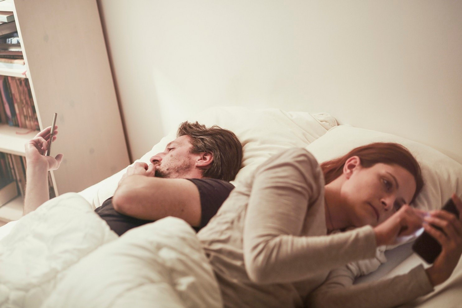 Emotionally disconnected couple